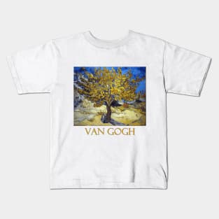 The Mulberry Tree by Vincent van Gogh Kids T-Shirt